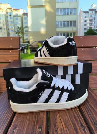 Зимние мужские кроссовки adidas campus