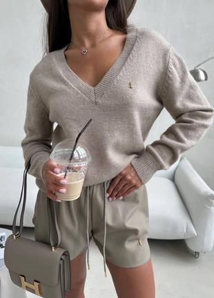 Свитер пуловер ysl