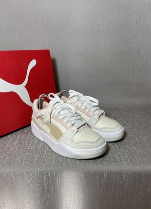 Оригинальные кожаные кроссовки puma slipstream3 фото