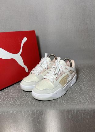 Оригинальные кожаные кроссовки puma slipstream2 фото