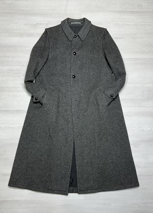 Luxury wool schneiders salzburg шикарное женское серое демисезонное шерстяное пальто типа mackintosh