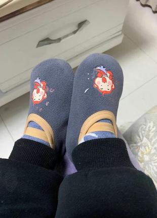 Шкарпетки-чешки дитячі флісові1 фото
