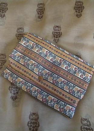 Сумочка клатч из ткани, hand made (england newey)