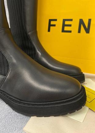Сапоги в стиле fendi3 фото