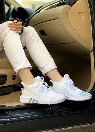 Кроссовки женские adidas equipment adv white blue grey3 фото