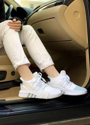 Кроссовки женские adidas equipment adv white blue grey4 фото