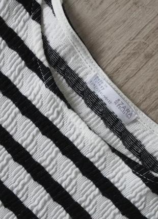 Джемпер в полоску zara 3