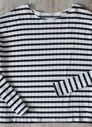 Джемпер в полоску zara 2
