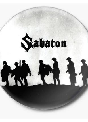 Значок sabaton - шведська група