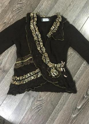 В'язаний кардиган кофта alex bargoudian paris