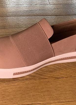 Р.41,41.5 clarks шкіряні сліпони оригінал3 фото