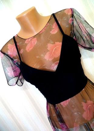 Платье сетка.туника.накидка.блуза 5