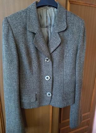 Жакет твидовый