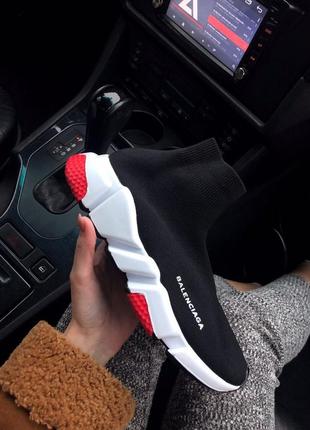 B. speed trainer black red, жіночі кросівки
