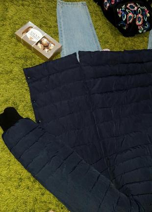 Куртка пальто прямое oversize бойфренд с разрезами стеганное4 фото