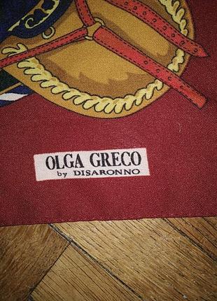 Красивый подписной платок olga greco by disaronno2 фото