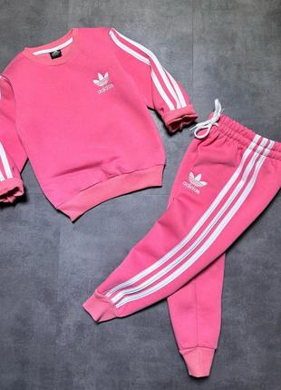 Теплий костюм для дівчаток/дівчинки adidas