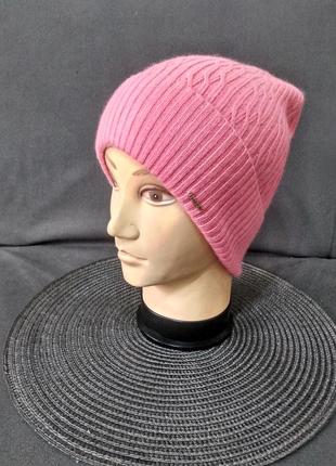 Женская шапка odyssey розовый1 фото