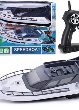 Радиоуправляемая игрушка катер speed boat на аккумуляторе4 фото