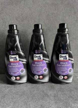 Гель для прання denk mit black sensation 1л