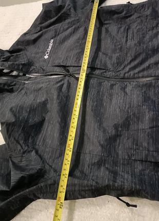 Ветровка водовідштовхуюча куртка jacket 🧥 оригінальна columbia omni-weak evap,  повномірна l-ka, gore-tex7 фото