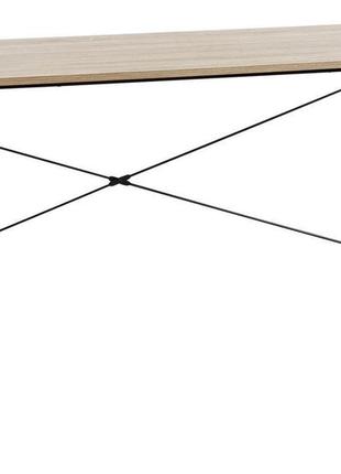 Стол офисный  письменный на металлических ножках 120 см daymart