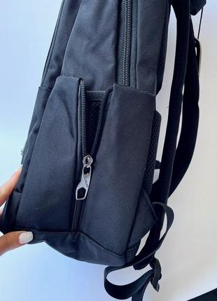 Мужской рюкзак городской для ноутбука черный серый удобный качественный4 фото