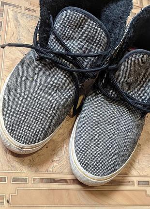 Кеды шерстяные утепленные внутри 38 размер