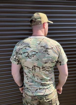 Военная армейская футболка тактическая coolmax мультикам m-3xl4 фото