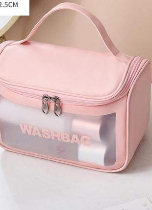 Водонепроницаемая косметичка washbag, органайзер для косметики 22*16*12,5 см