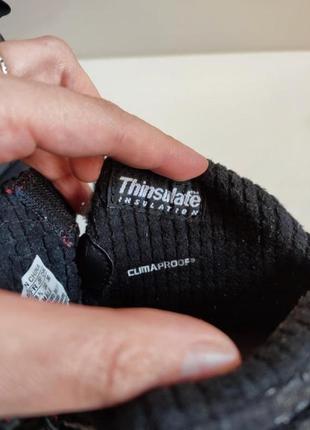 Треккинговые кожаные ботинки thinsulate термо adidas climawarm ❄️ 39р6 фото