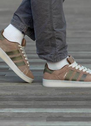 Кроссовки adidas campus brown\haki7 фото