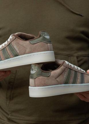 Кроссовки adidas campus brown\haki5 фото