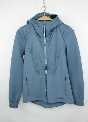 Шикарная технологичная куртка lamount antonia cahmere hybrid jacket antic blue4 фото