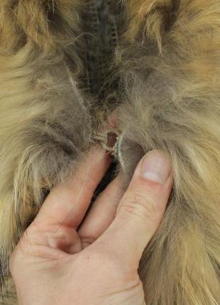 Меховая жилетка из кролика natural dark fur rabbit vest7 фото