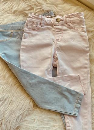 Джинсы zara и denim&co на 18-24 мес