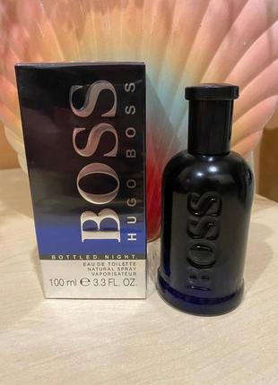 Hugo boss boss bottled night 100 ml мужские духи, чоловічі парфуми, туалетная вода2 фото