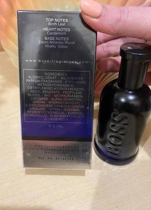 Hugo boss boss bottled night 100 ml мужские духи, чоловічі парфуми, туалетная вода5 фото