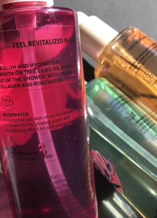 Олійка для тіла victoria’s secret масло для тела body oil pink rosewater4 фото