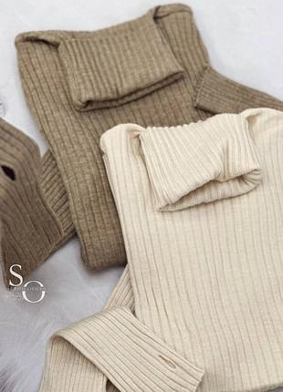 • водолазка трикотаж рубчик3 фото