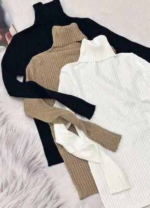 • водолазка трикотаж рубчик4 фото