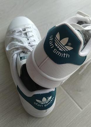 Кожаные кроссовки adidas stan smith, 36 2/35 фото