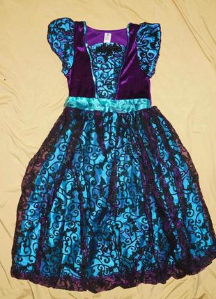 Платье костюм на хэллоуин ведьма.  tu размер 1281 фото