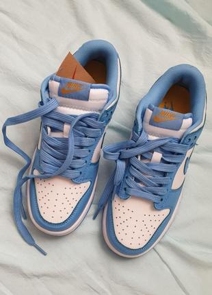 Nike sb dunk low blue white