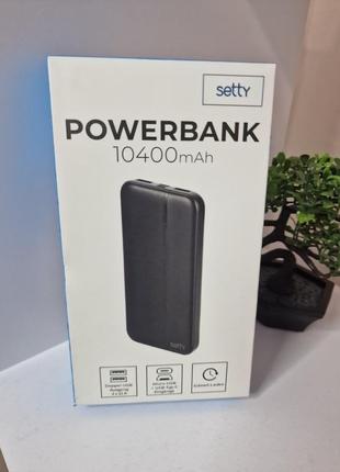 Повербанк setty 10400 mah gb-43-se, чорний