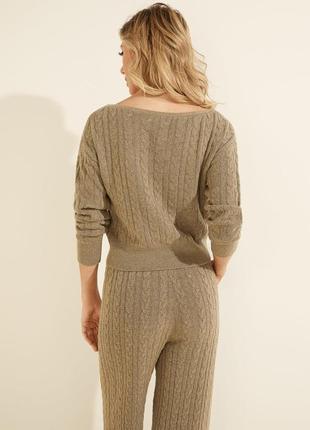 Джемпер вязаний 12% шерсть guess w1br06z2qa04 фото