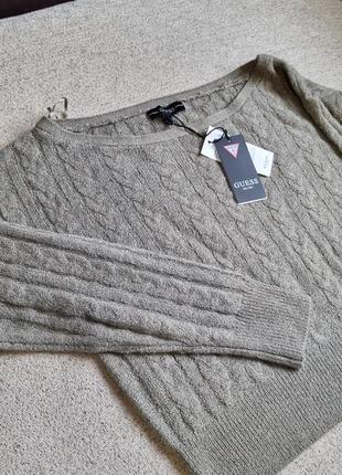 Джемпер вязаний 12% шерсть guess w1br06z2qa05 фото