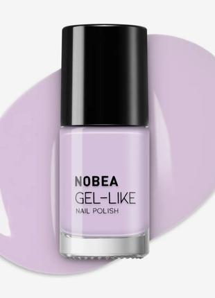 Nobea лак для нігтів з гелевим ефектом