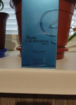 Туалетная вода mister giordani aqua [мистер джорданные аква]