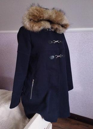 Осіннє напів пальто з капюшоном